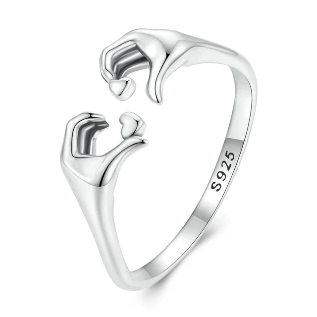 Anello tal-Imħabba Ġoġob f’925 Sterling Silver