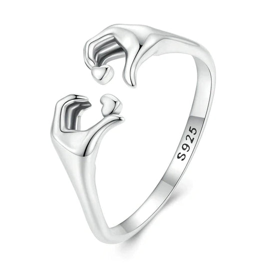 Anello tal-Imħabba Ġoġob f’925 Sterling Silver